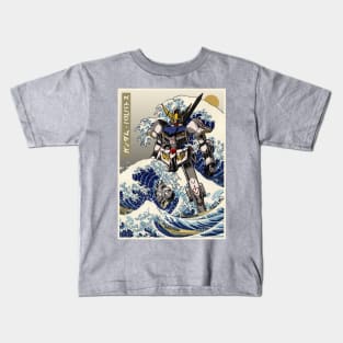 Hokusai Gundam Barbatos Kids T-Shirt